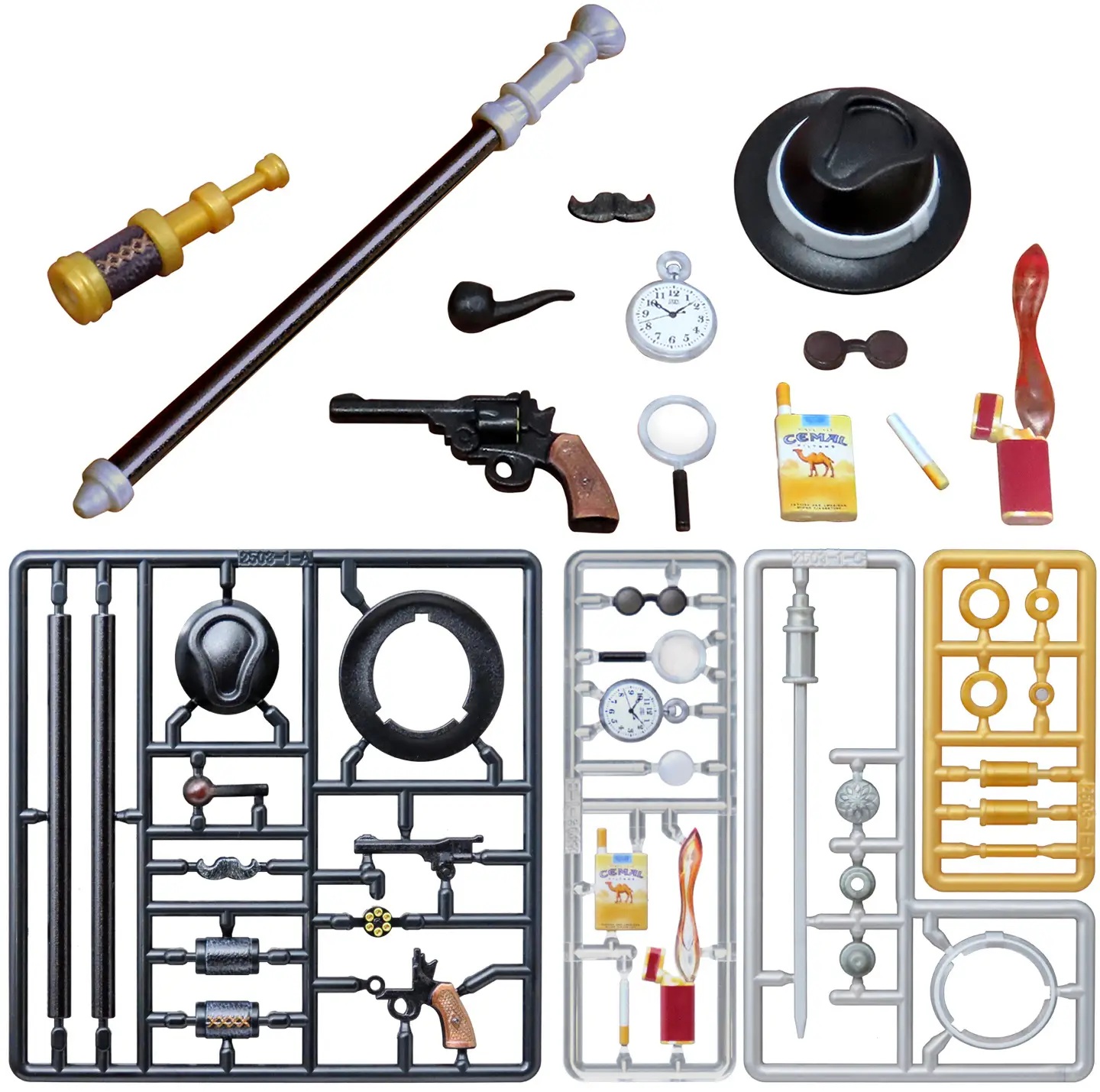 1/12 Puripura Figure Weapons - Detective's Taste