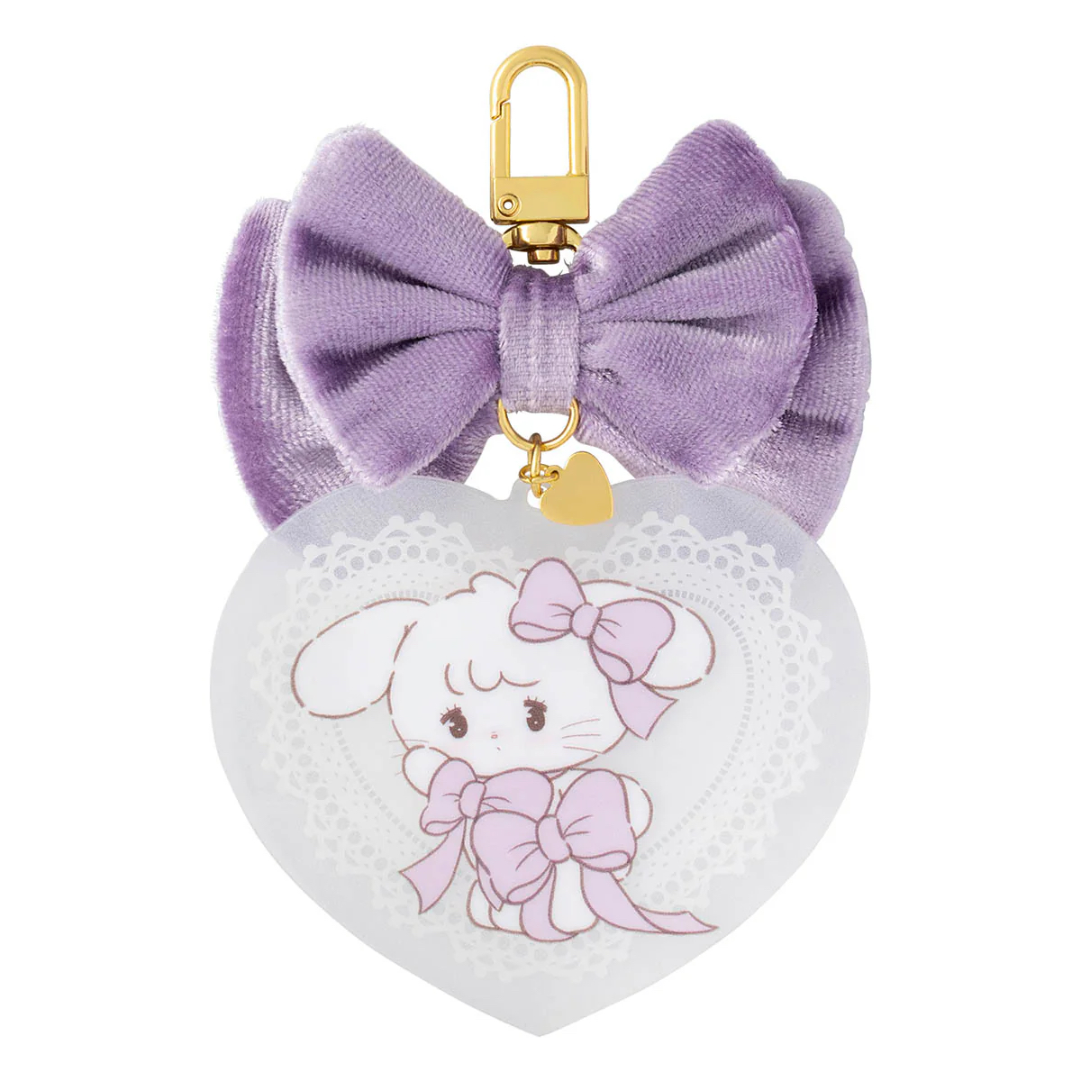 🎀【預訂】 Lil ala mode 心形蝴蝶結掛飾 Cammy