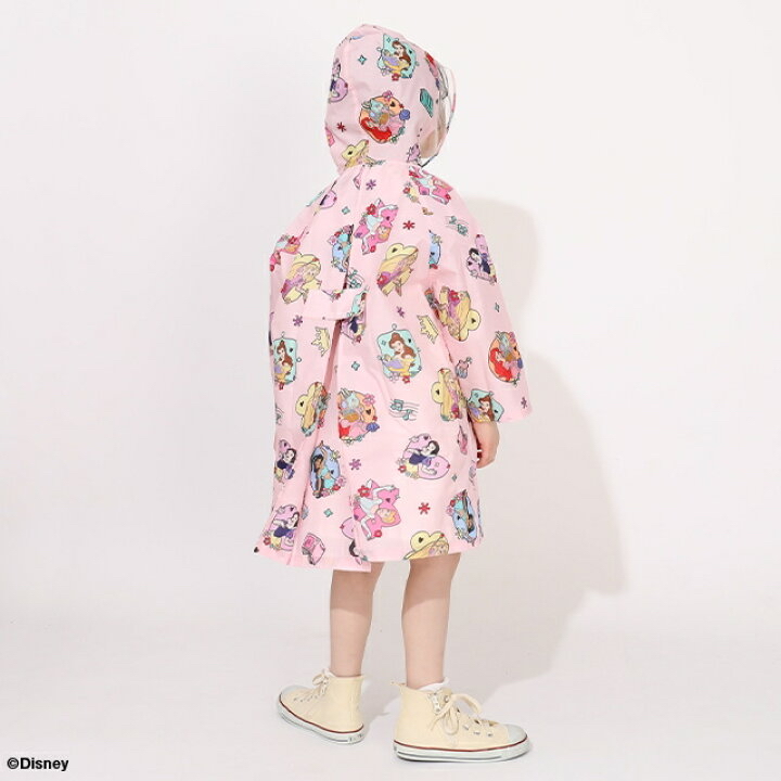 🇯🇵預訂 日本直送🇯🇵Babydoll x Disney系列三色人物滿印雨衣雨褸附收納袋