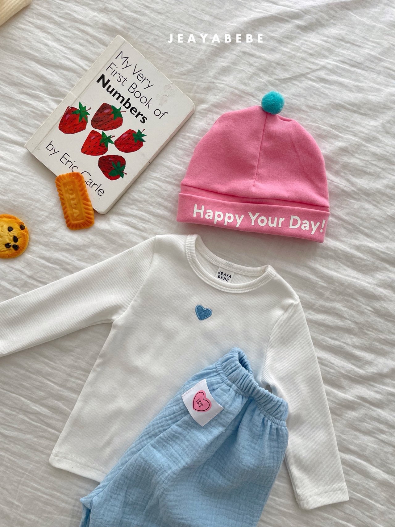 🇰🇷Jeayabebe set (tee+pants)