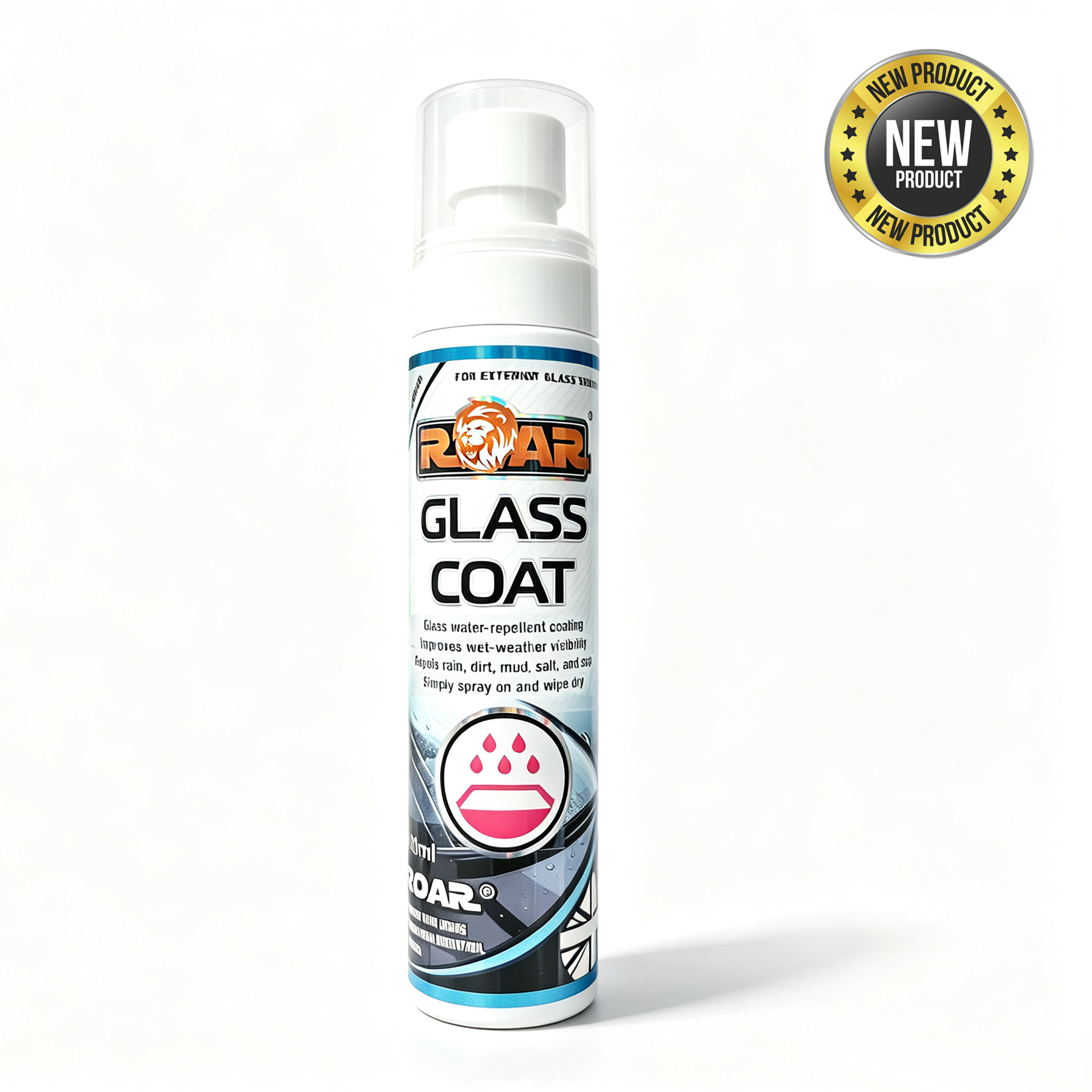 ROAR 新一代玻璃驅水鍍膜噴霧 100ml (871)