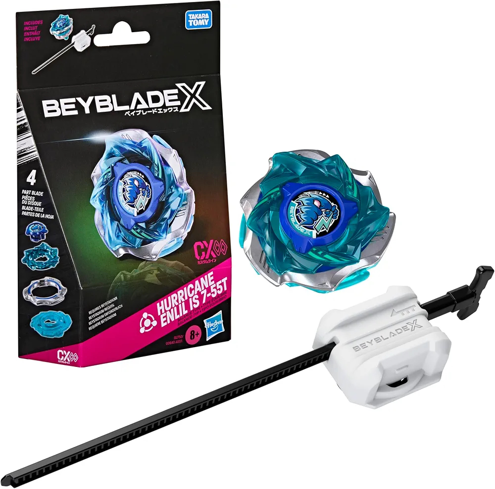 Beyblade x 爆旋陀螺x  美版限定 颶風恩利爾  Hurricane Enlil IS 7-55T