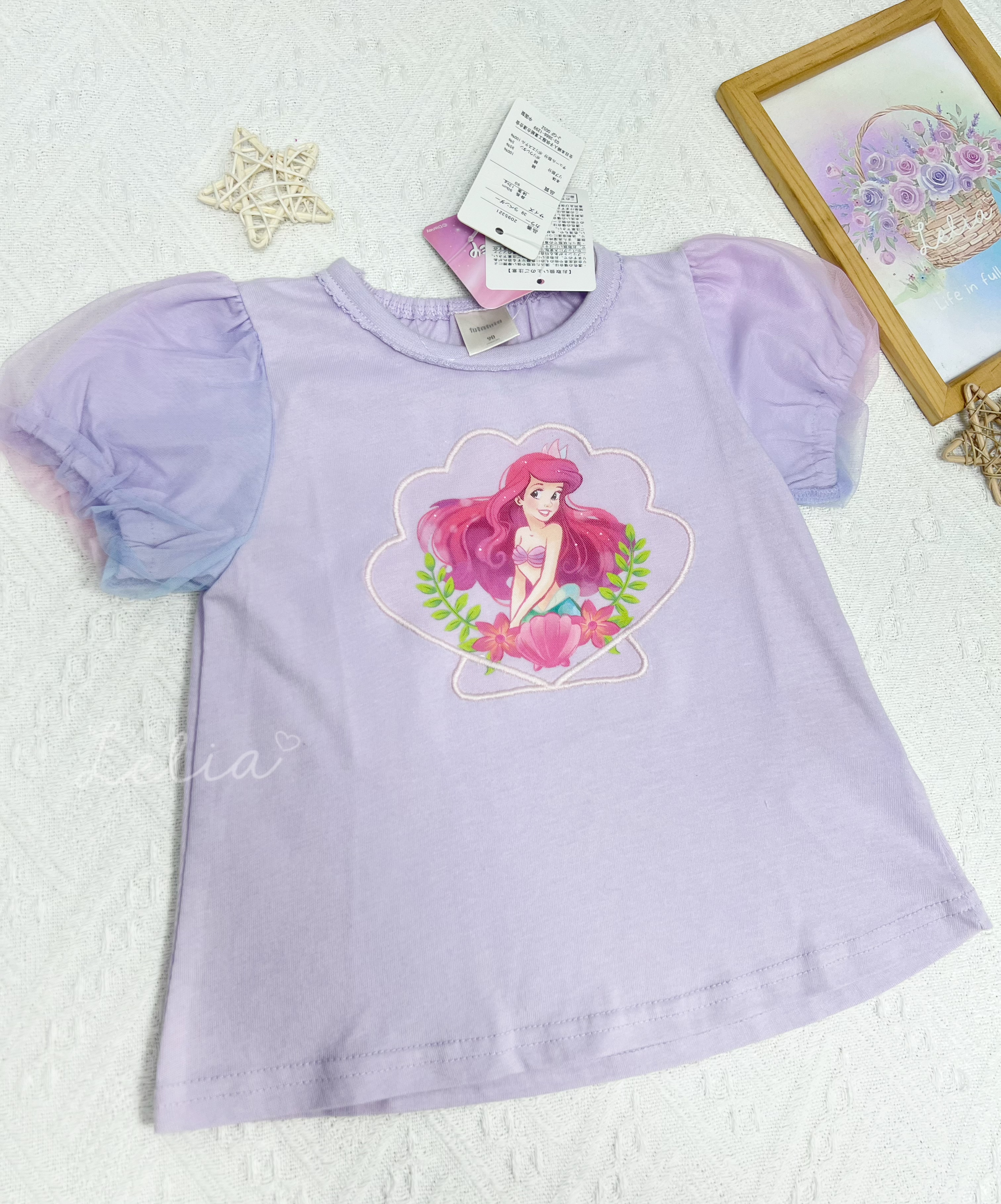 ▫️現貨▫️FutaFuta美人魚幻彩短袖