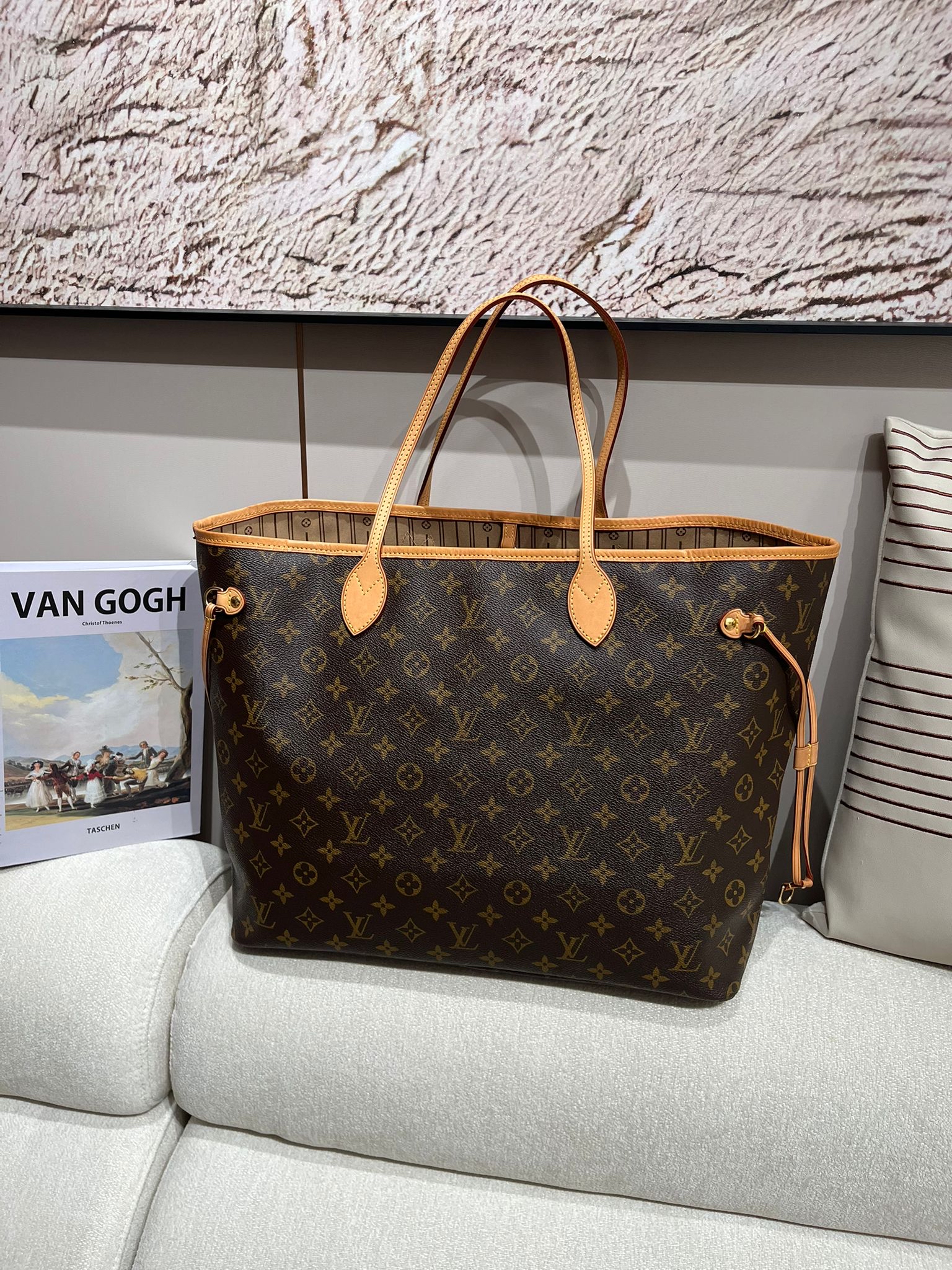 LV Neverfull GM Monogram 100%Authentic, 95%New ✅Dust bag