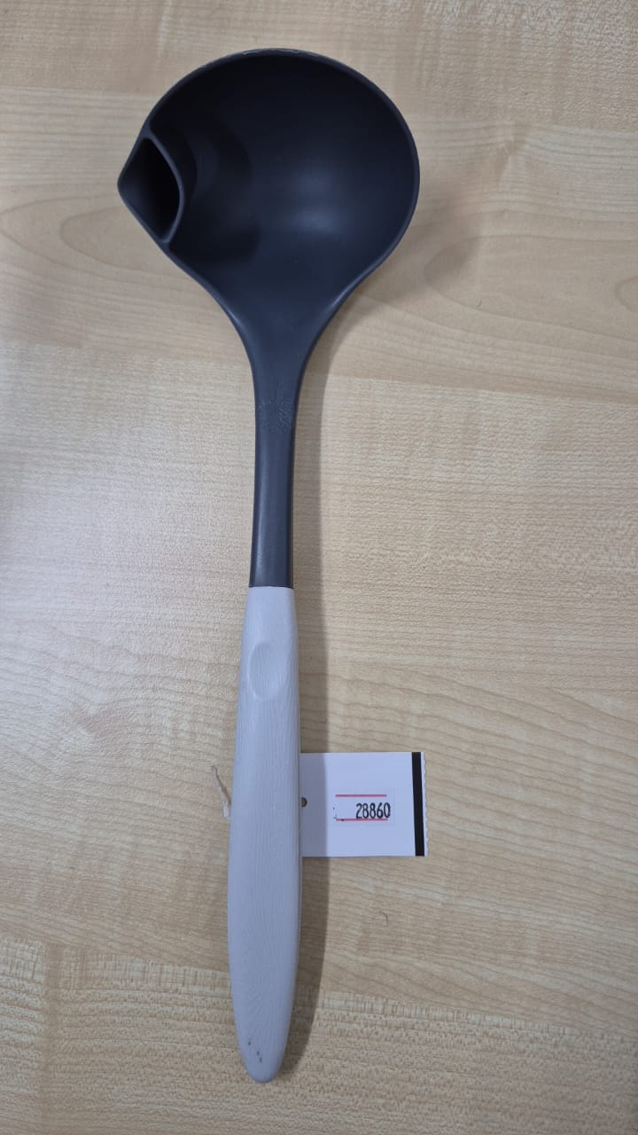 28860 CQ Oil-Separating Soup Ladle: Grey 