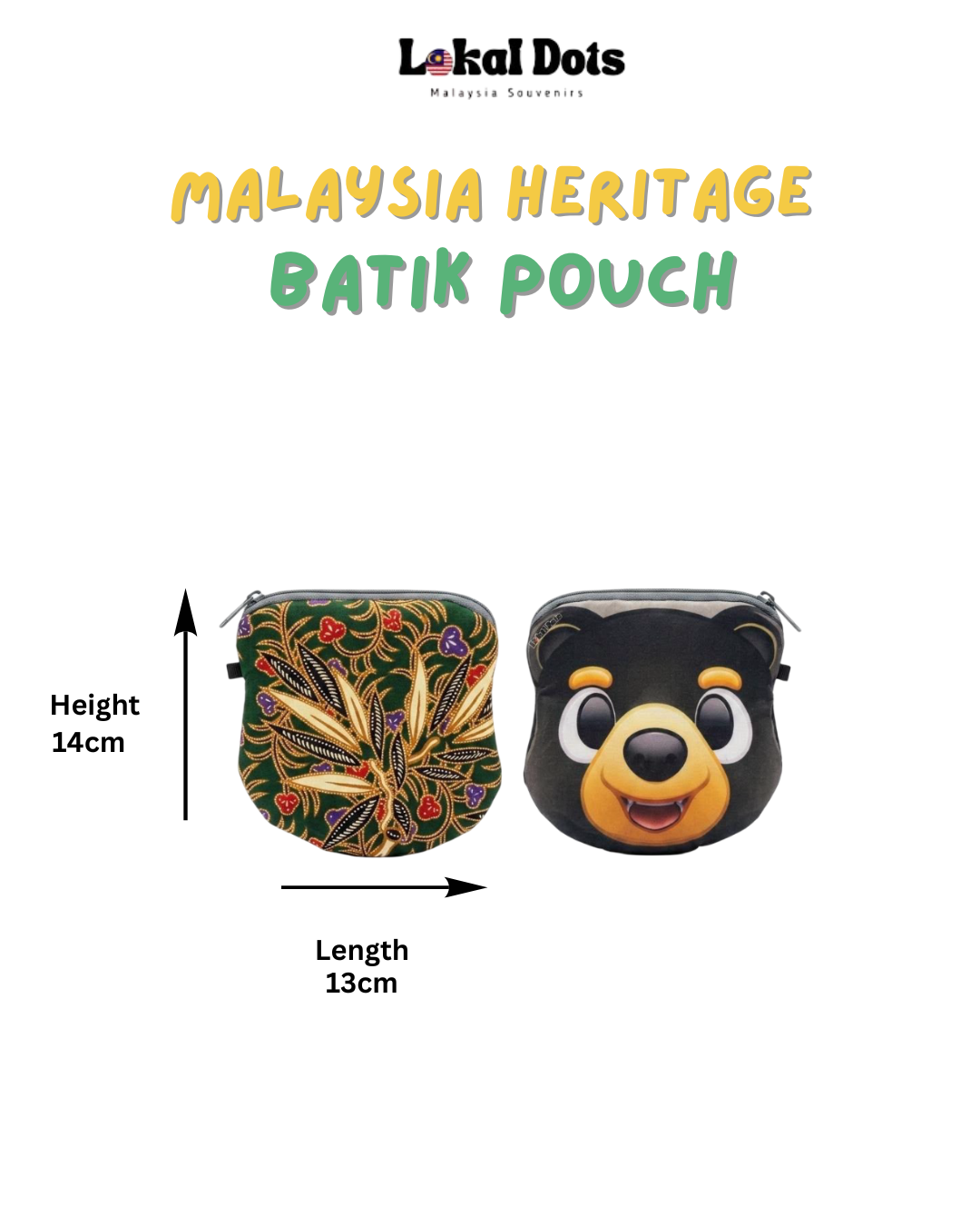 LD46 - Malaysia Heritage Batik Pouch (Wira)