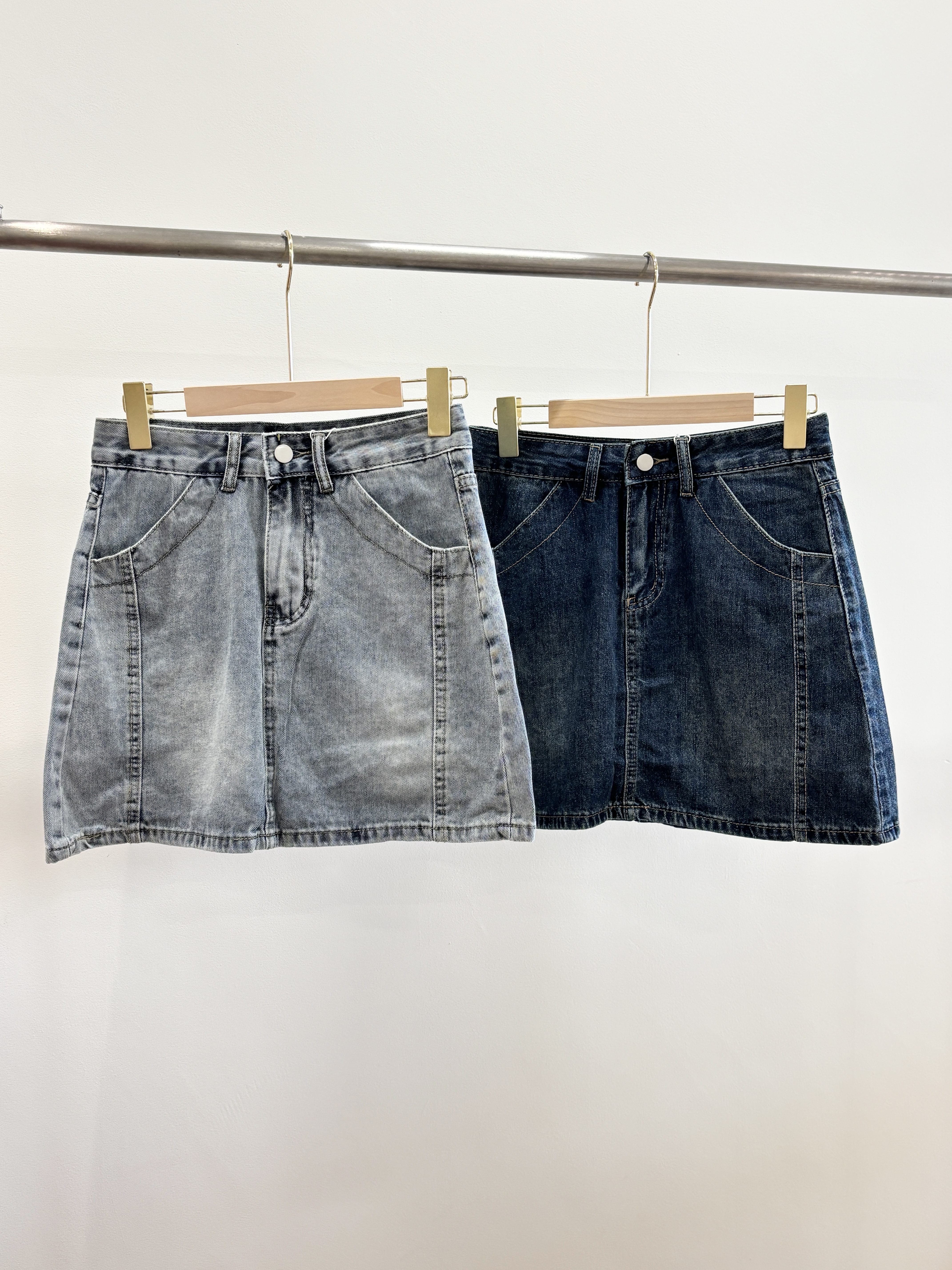 高质量牛仔短裙