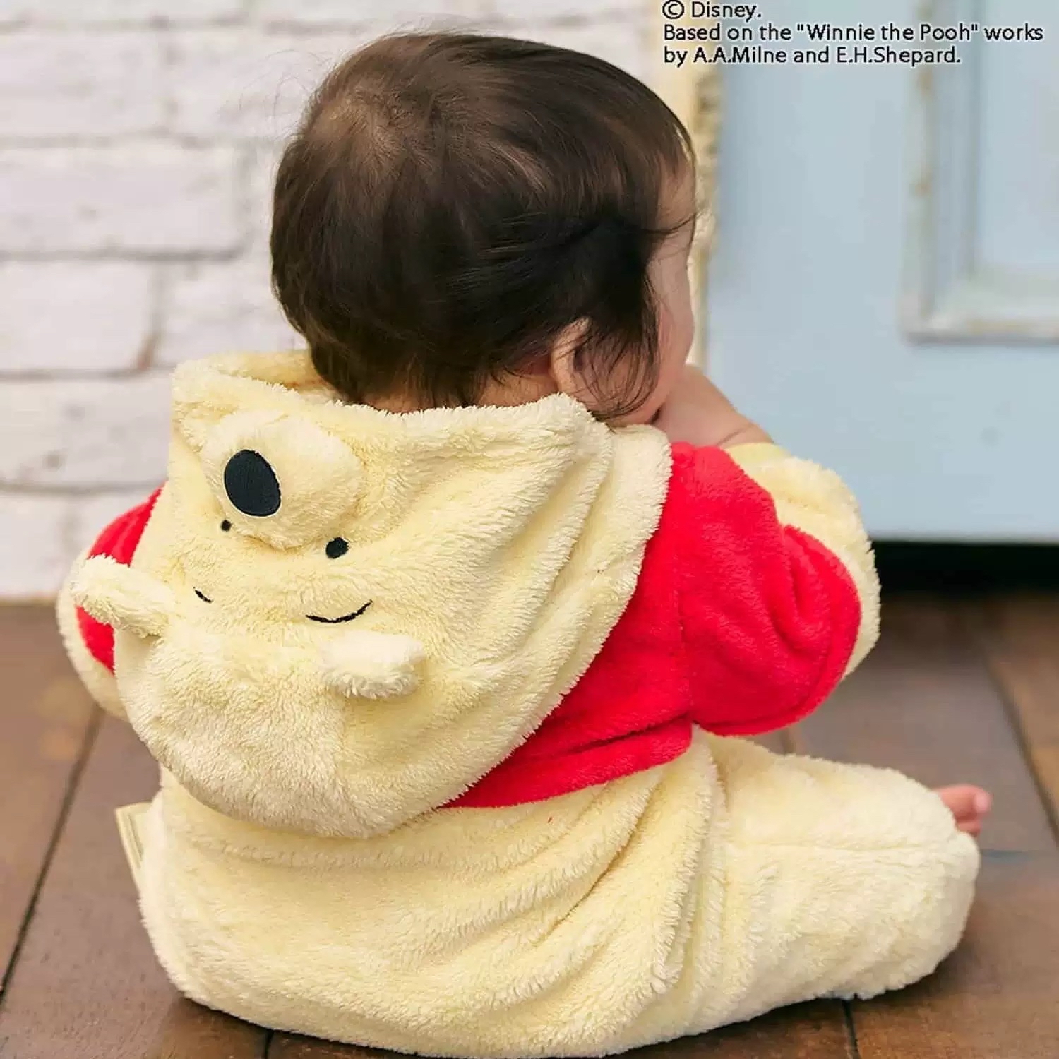 B0042 維尼毛毛爬服