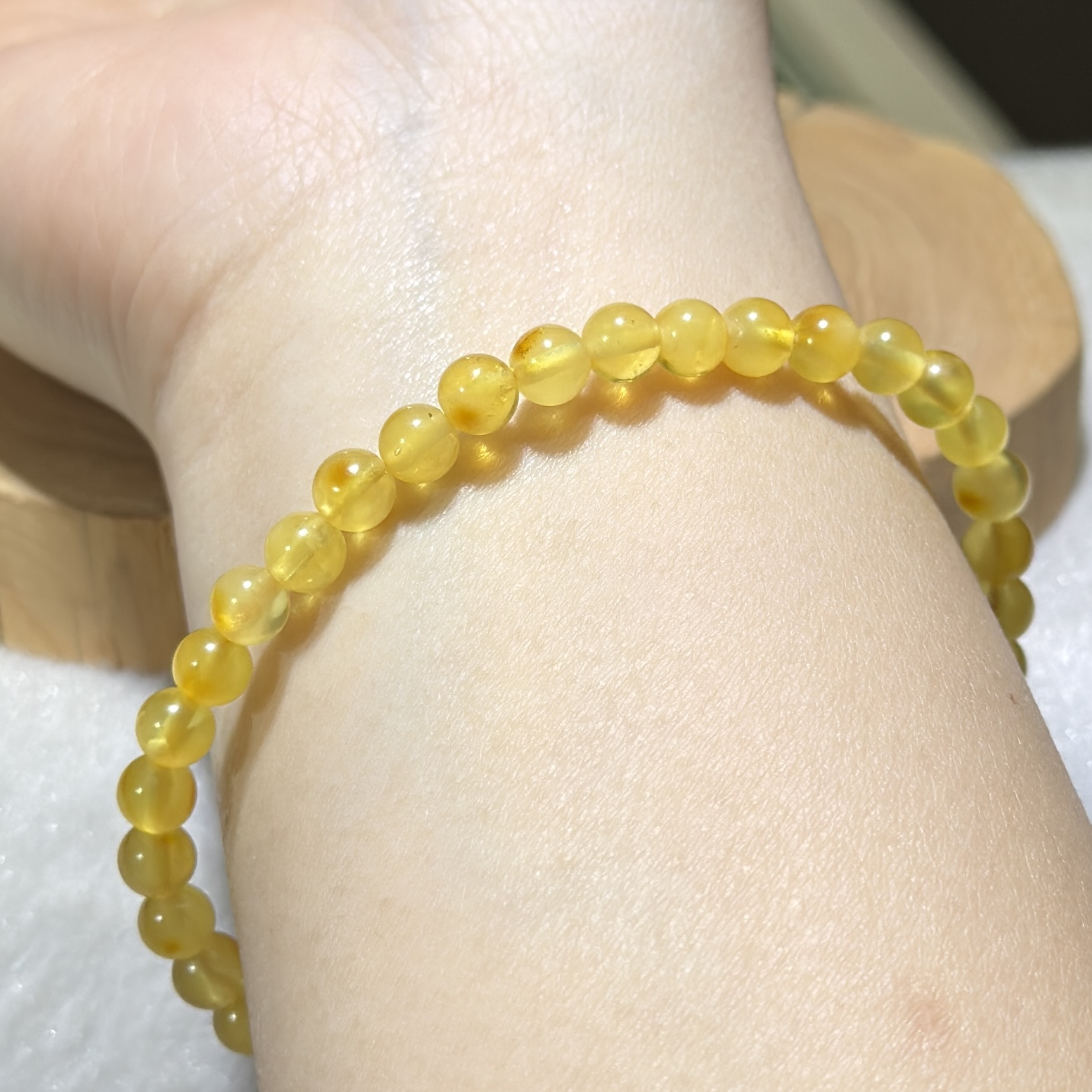 蜜蠟手串 5.5 mm+/-