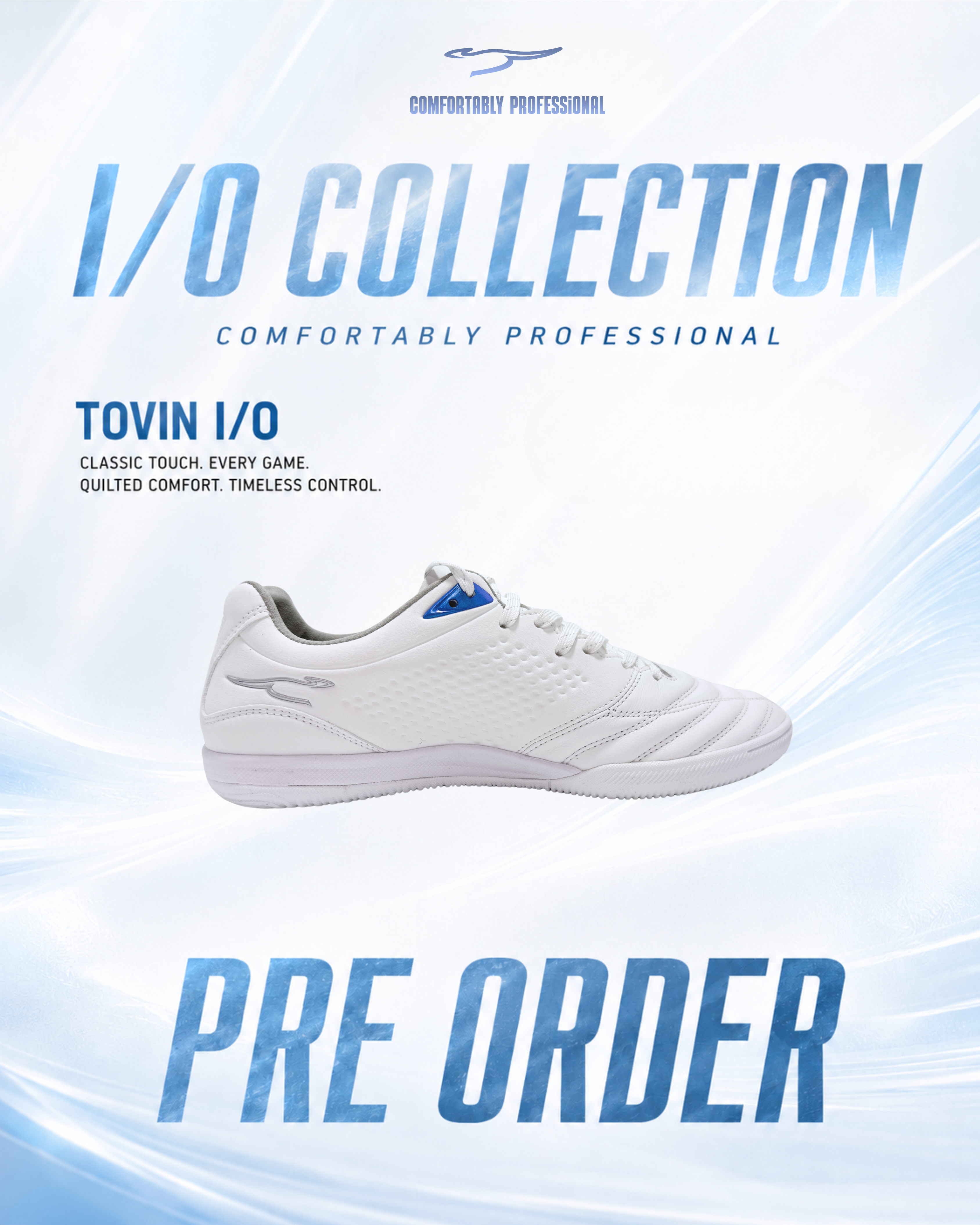 (預售 Pre Order) CADDY TOVIN I/O 頭層牛皮平底足球鞋｜Regular及Wide楦 | 港街場適用 | 平底BOOT