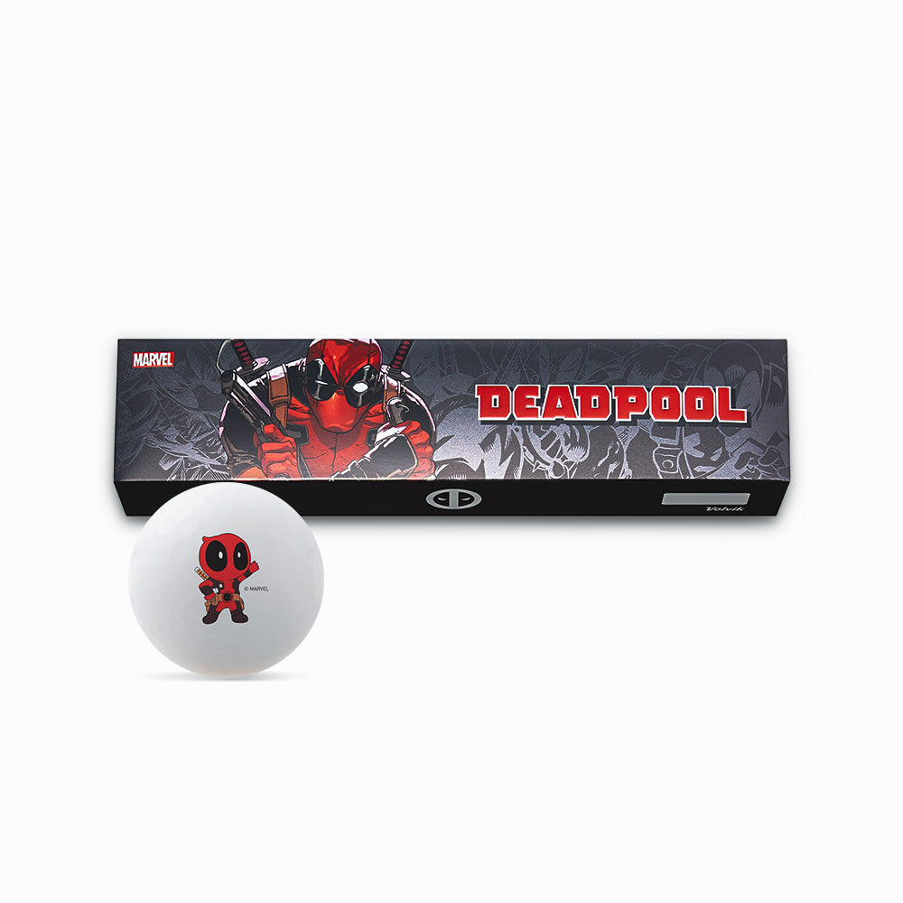 VOLVIK DEADPOOL 禮盒 死侍球標與帽夾 