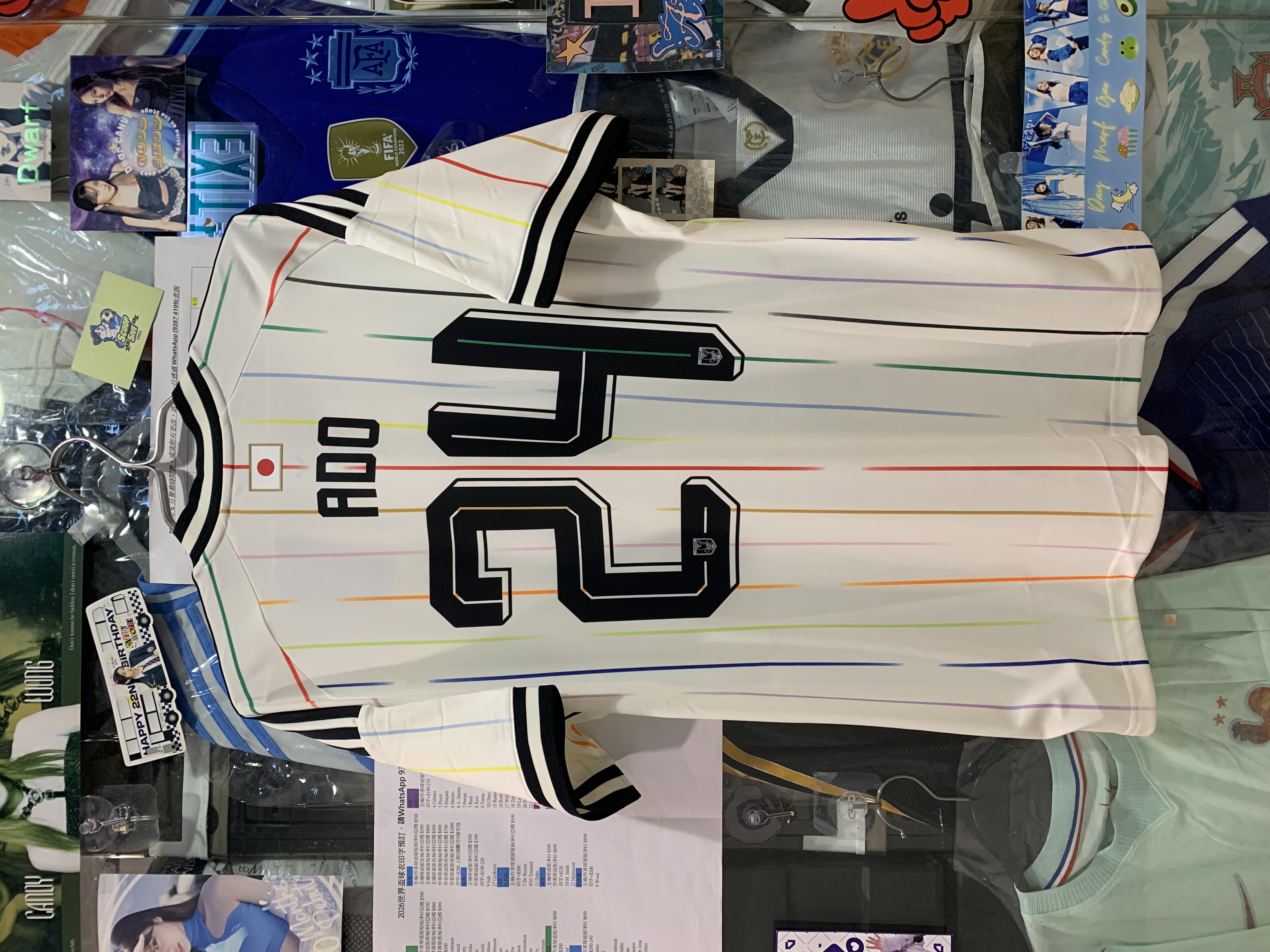 2026世界盃 日本 作客 球迷版 短袖 亞洲碼 連字