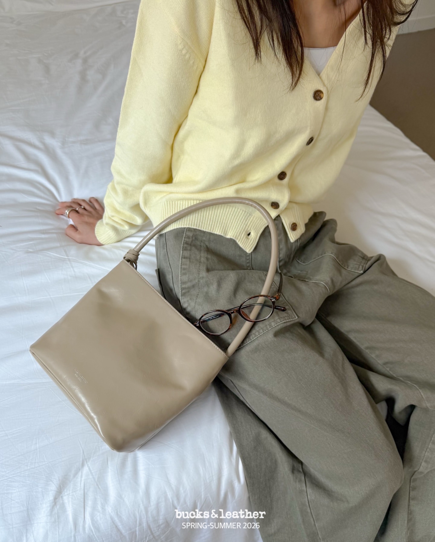 連線一口價, 不再有額外折扣【26SS】 預訂_More Bag with mini conis bag By Bucks & leather