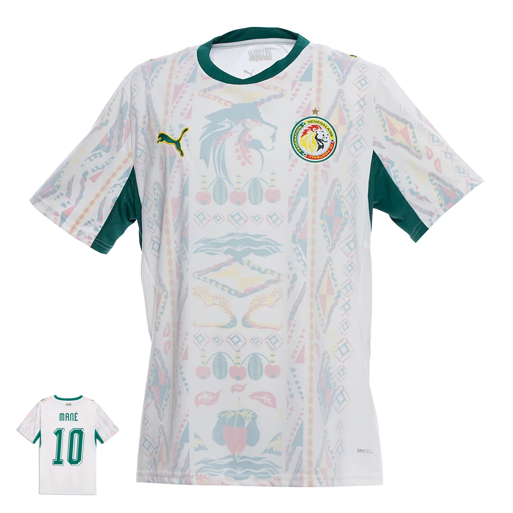 🎨源自達喀爾街頭的移動藝術 Puma Senegal 塞內加爾 2026-27 主場球迷版球衣 (可加印字) 783171