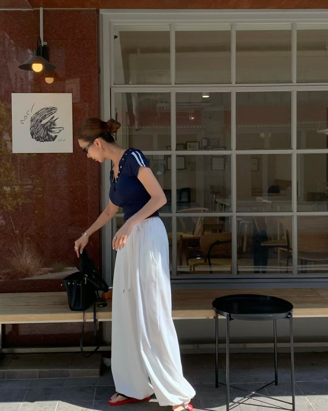 F11 喱士邊有帽Top