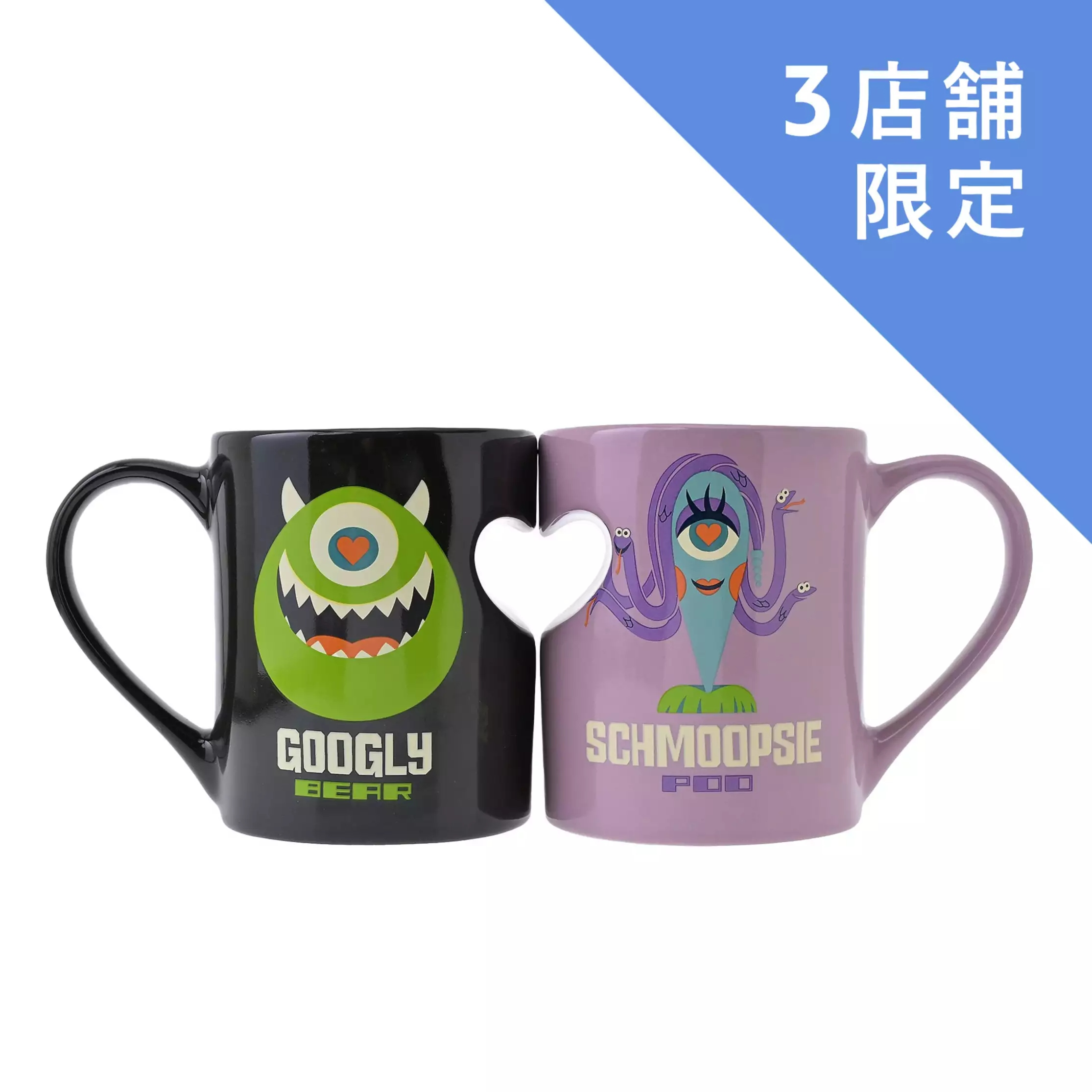 🌸 【預訂】Mike & Celia May Mug<日本限定> - MONSTERS INC. 25TH