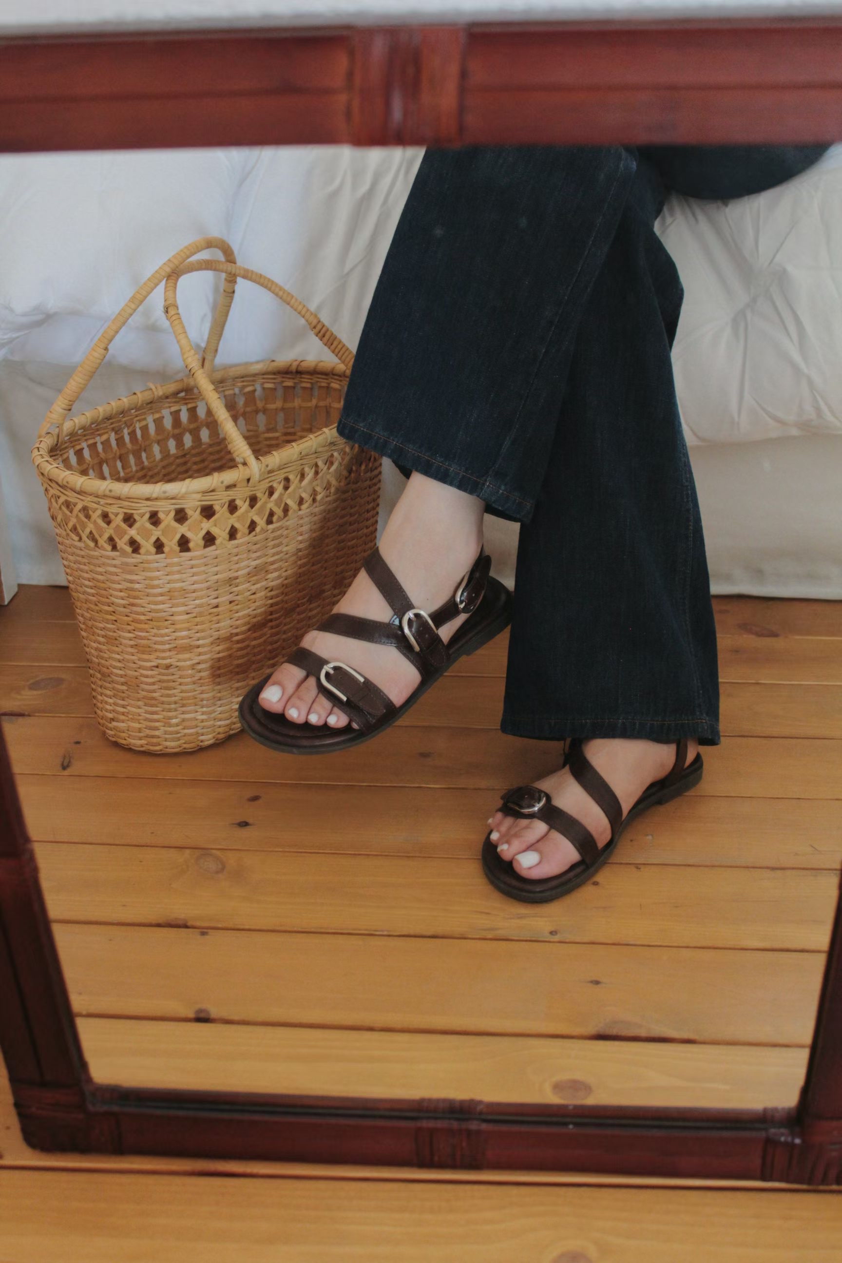 Margot Double Buckle Sandal