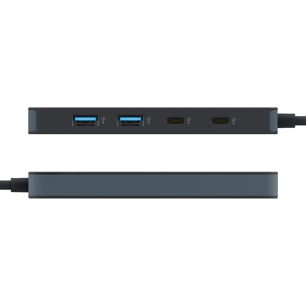 HyperDrive Flex 四合一 USB-C 集線器 HD5200BKGL