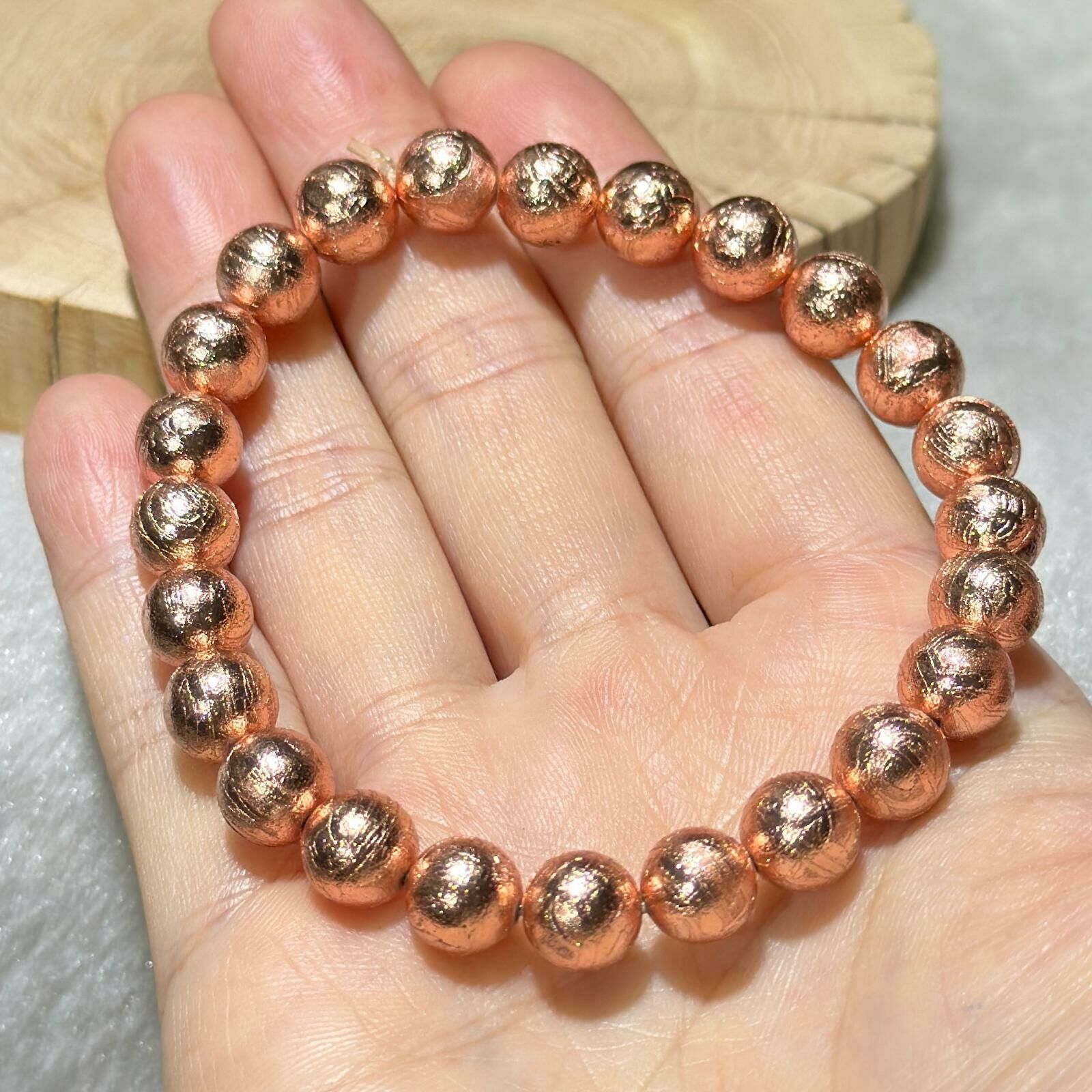 瑞典天鐵手串 (玫瑰金) 8 mm +/-