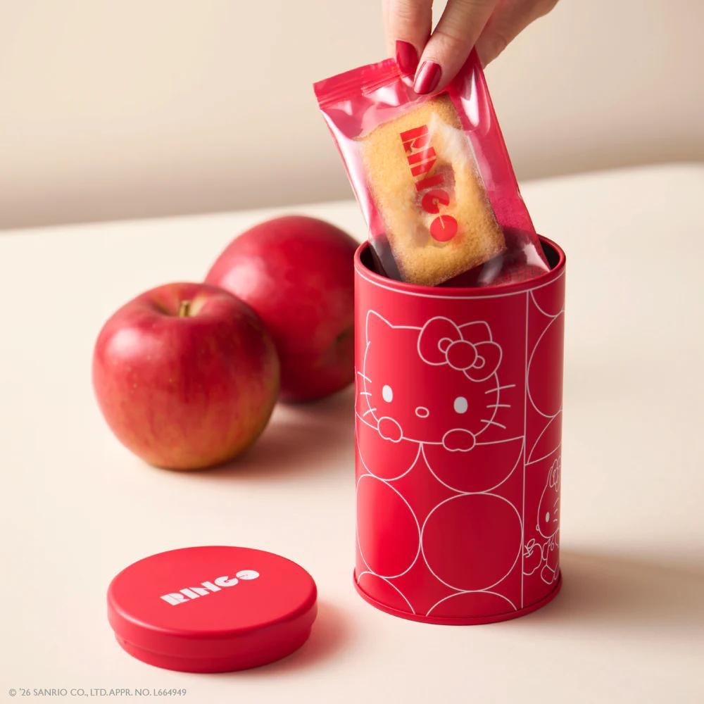 日本直送限定版 RINGO×Hello Kitty費雪南蛋糕-5月中