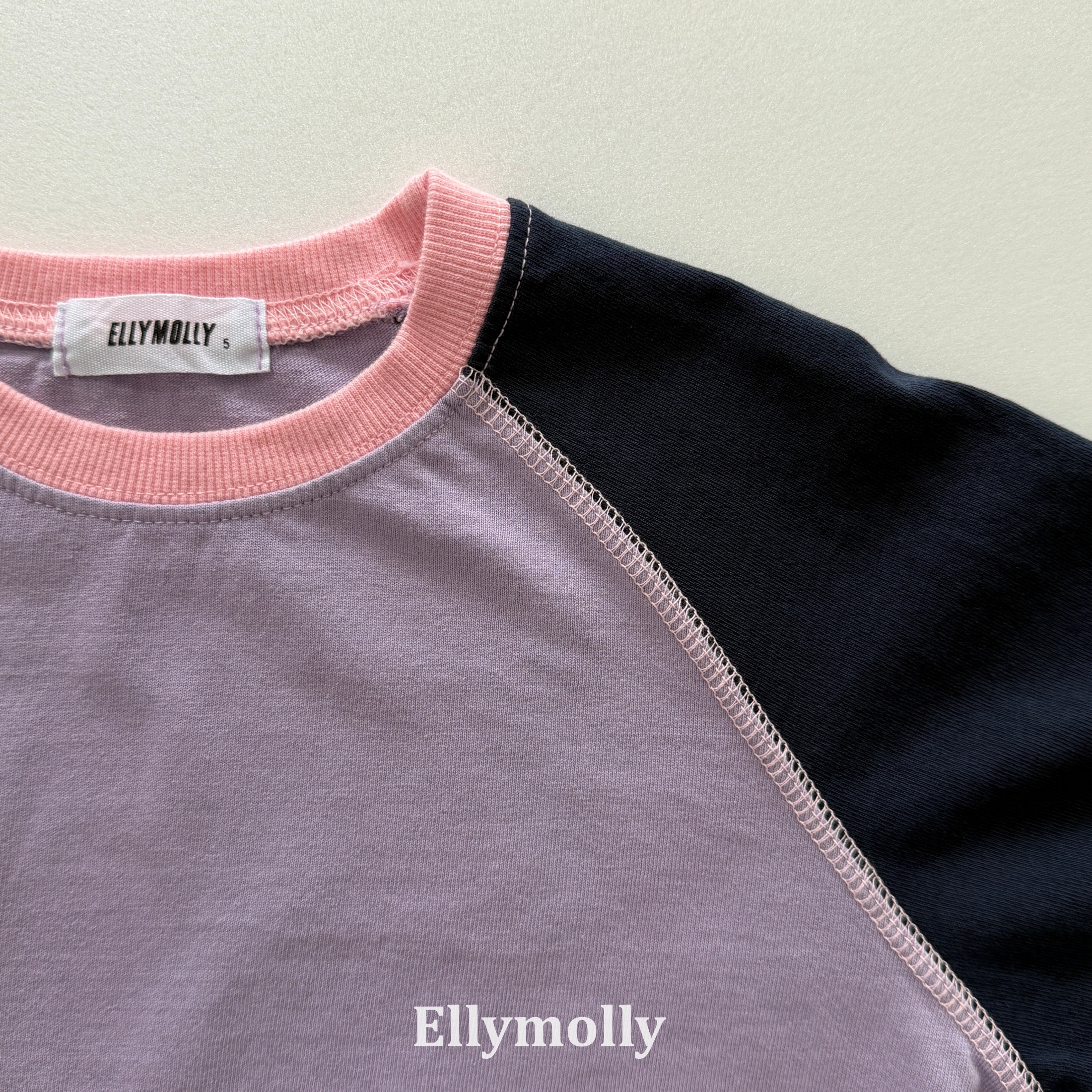 Ellymolly | Color Block Raglan T-shirt