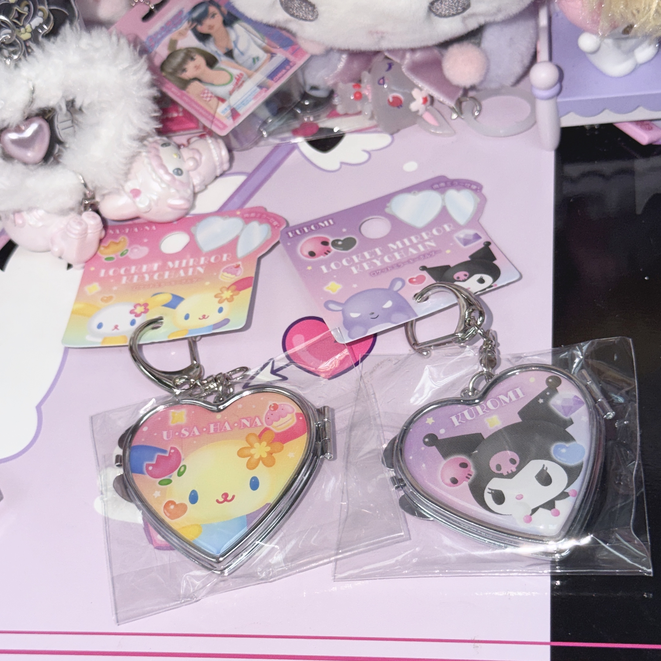 Sanrio 雙面鏡吊飾