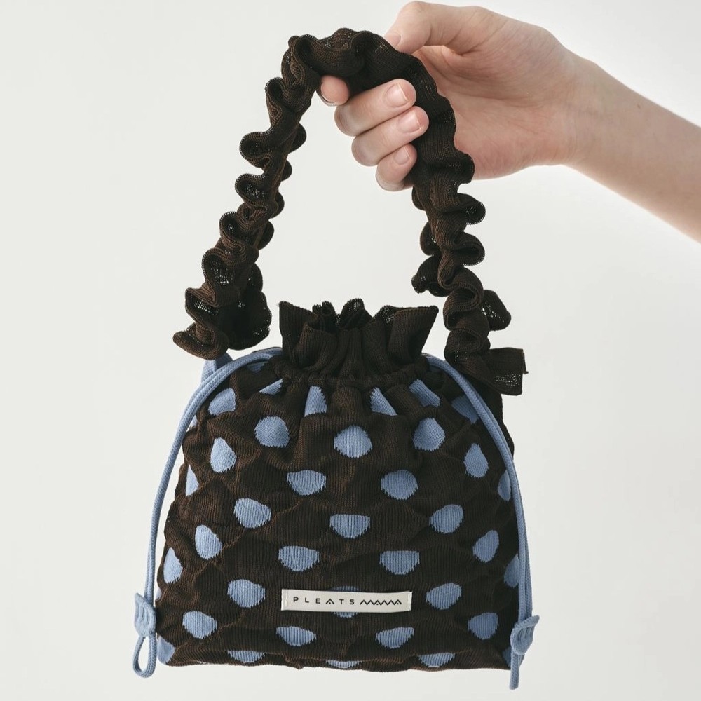 PLEATSMAMA Polka Dot Mini Bag (4色)