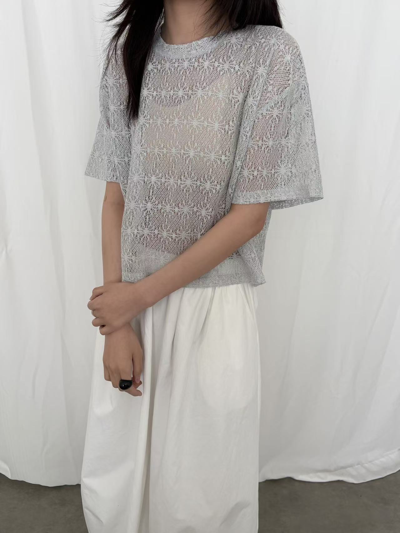  TP4 ✨自家品牌  煙花通花上衣