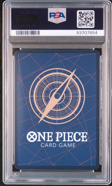 PSA10 2023 ONE PIECE JAPANESE OP03-PILLARS OF STRENGTH #012 MONKEY D. LUFFY WANTED ALTERNATE ART