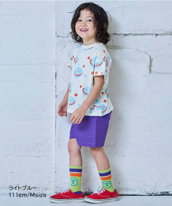 🇯🇵預訂 日本直送🇯🇵Markey’s十色吸晴趣味印花寬版短袖T恤