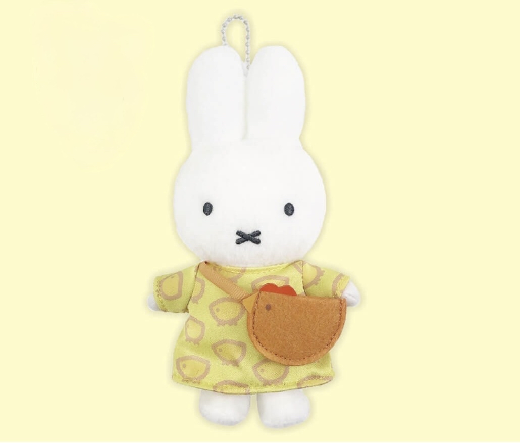 救救3小兔B行動 [日本直送] Miffy Style名古屋限定 雞肉袋掛件公仔 last one
