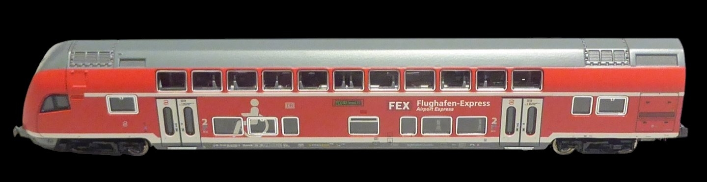 Double-decker coach „FEX‟, DB AG, Ep. VI 德國機場快線雙層客車廂Flughafen-Express