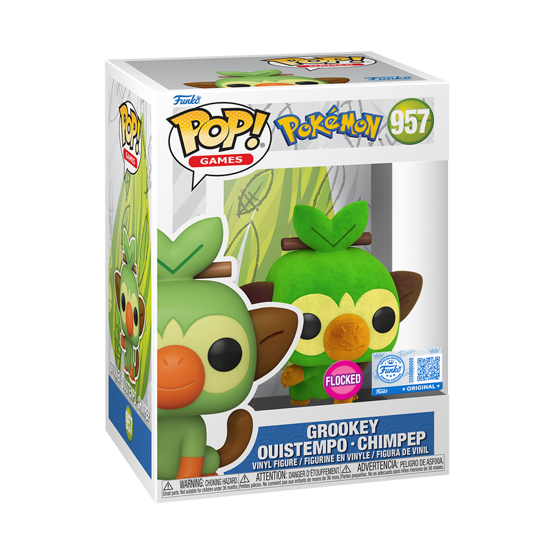 📦訂購 英國代購 Funko POP! Pokemon Grookey Figure 寵物小精靈 敲音猴 模型