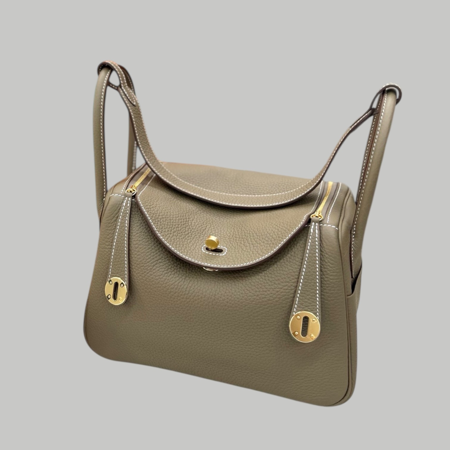 Hermes lindy26 大象灰金扣