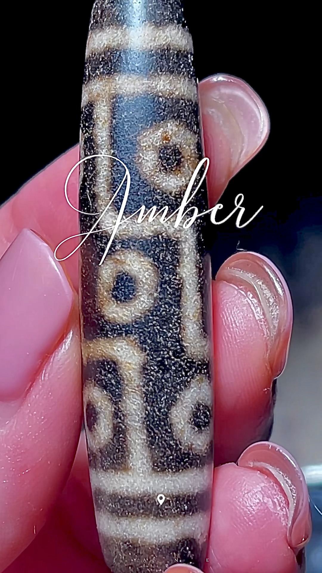 西藏青稞供九眼天珠