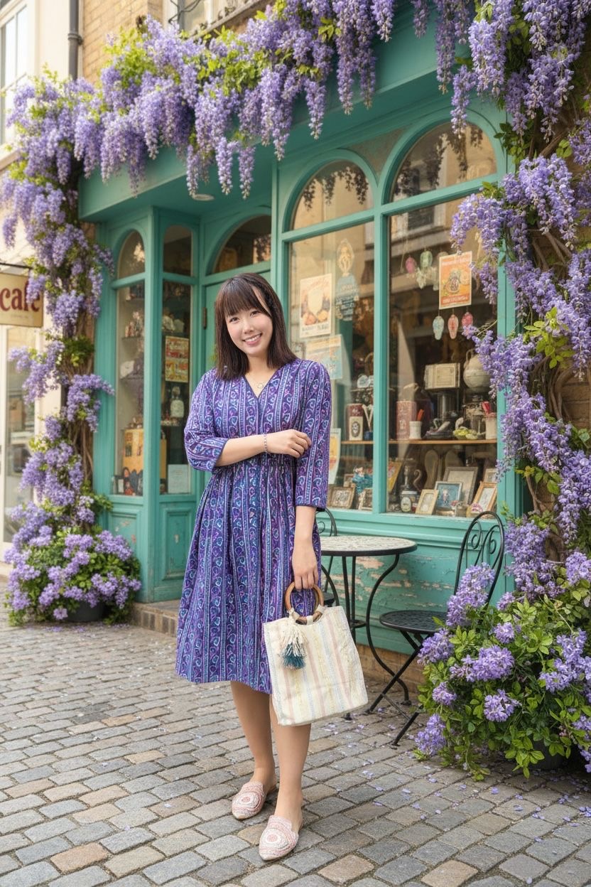 Purple straight Line Short OP 39" #1387