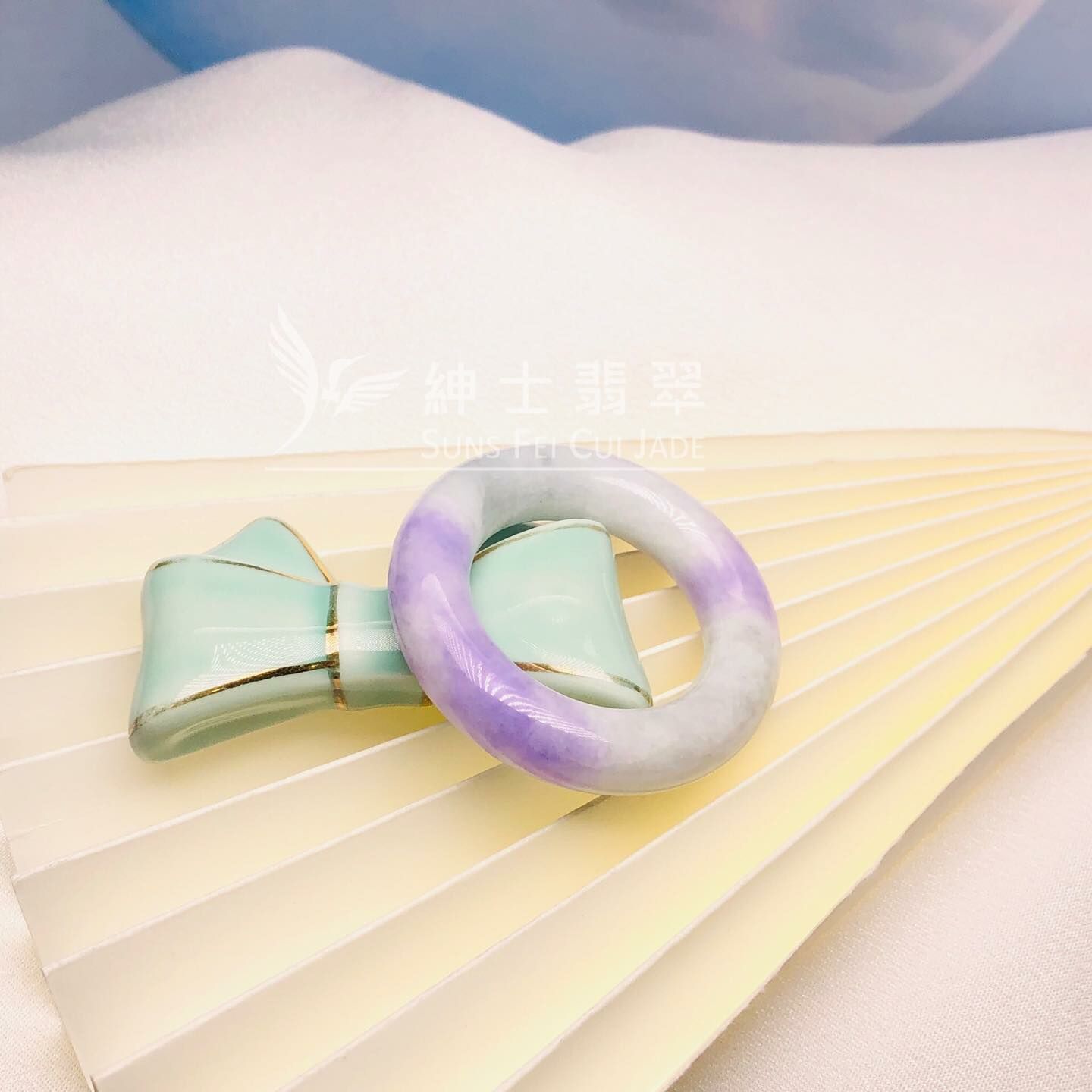 木那濃色藍紫肥嘟嘟平安環