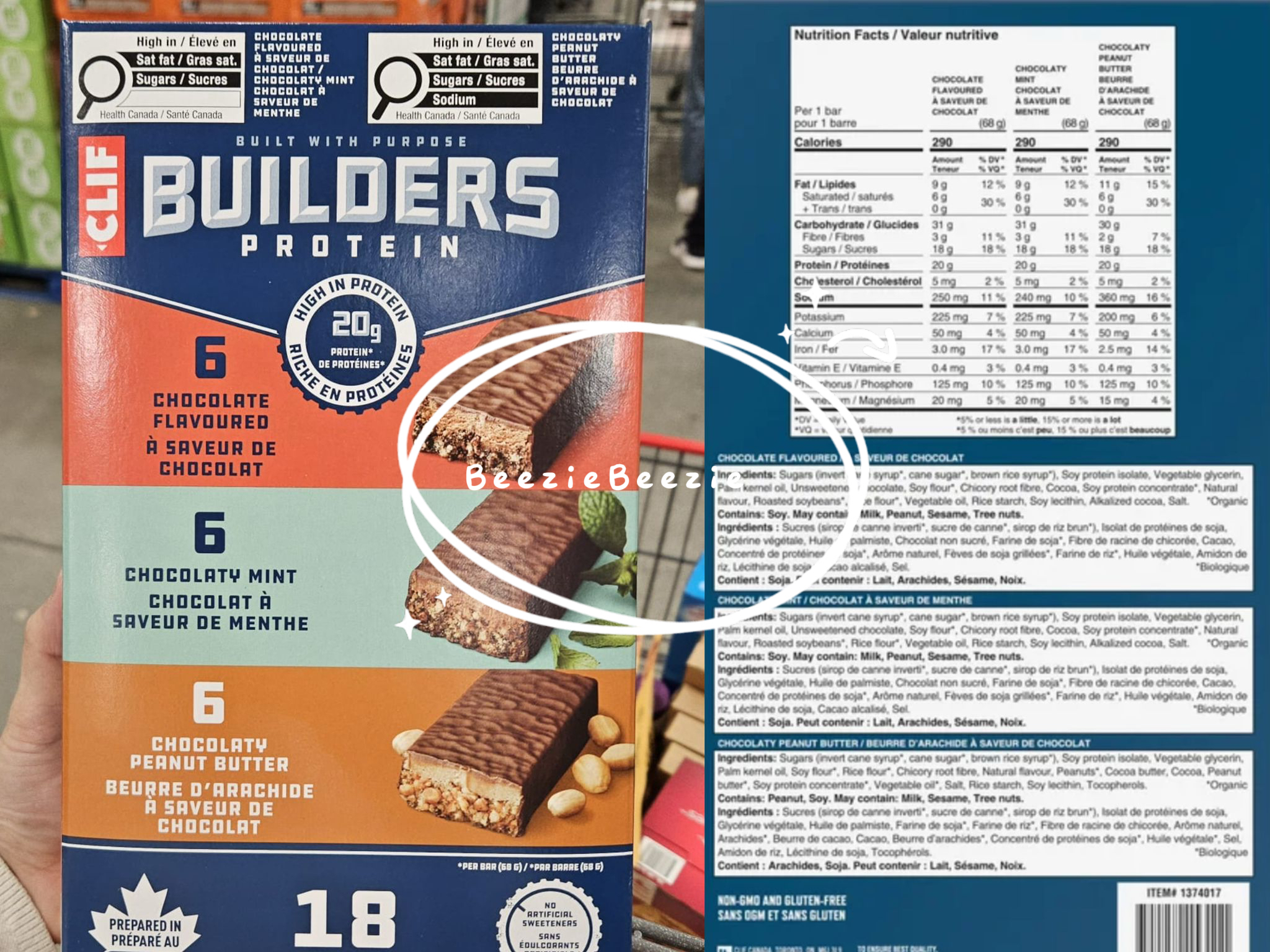 (預購 - 5月8號截單) CLIF Builders 蛋白棒 (18 x 68g)