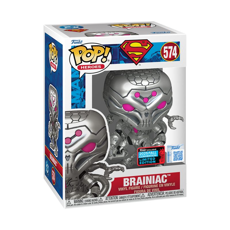 📦訂購 美國代購 Funko POP! DC COMICS Brainiac (Metallic) Figure 模型