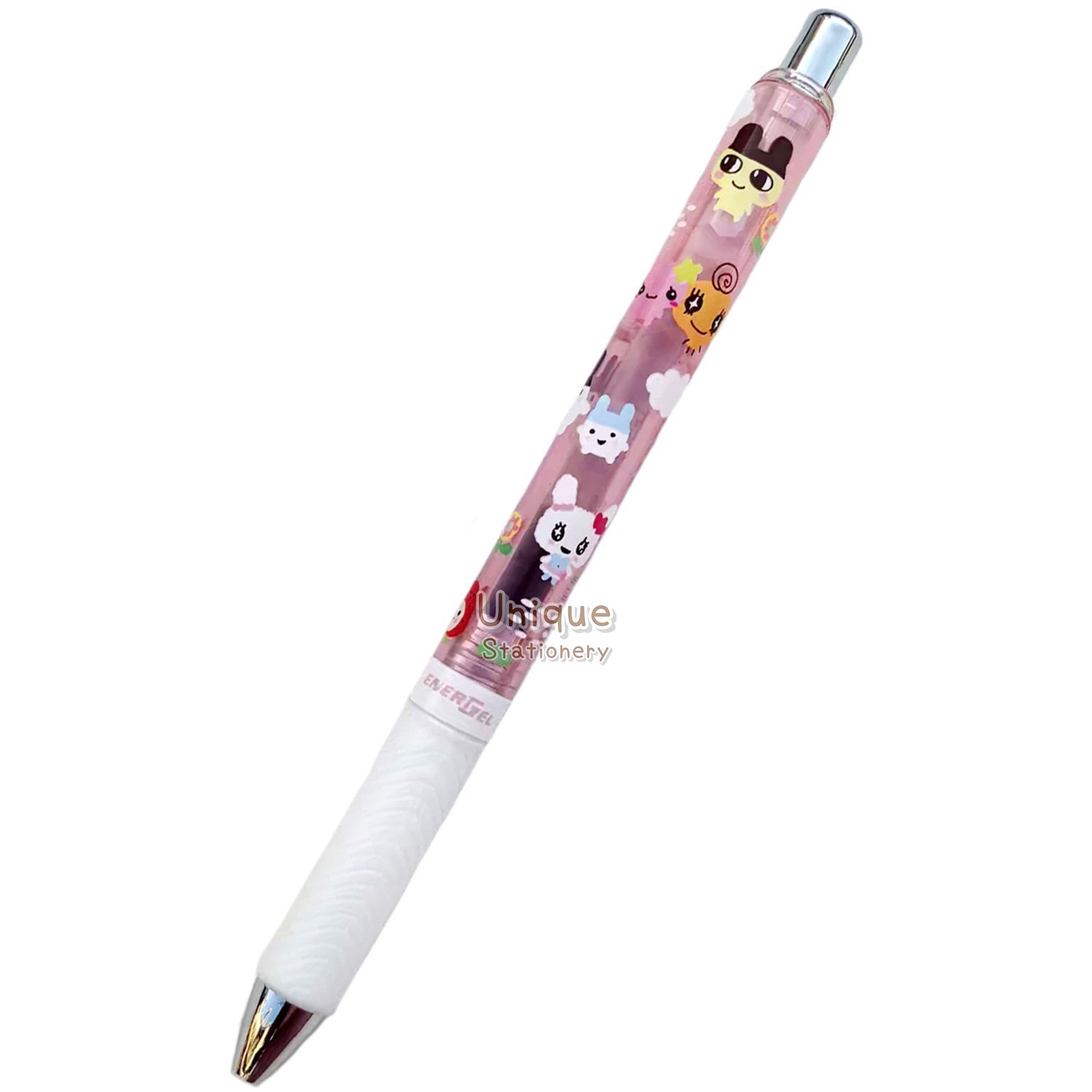 現貨｜TAMAGOTCHI 他媽哥池 日本製 Pentel EnerGel 0.5mm 黑色 啫喱筆 (232786)