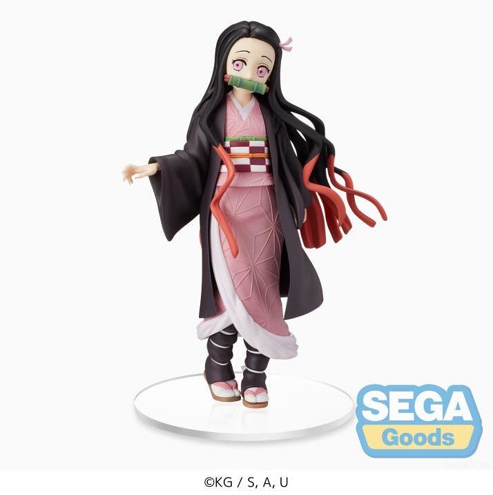 SEGA 鬼滅之刃 SPM 炭治郎 禰豆子 握手ver.  兄妹之絆(全2種）景品 figure 