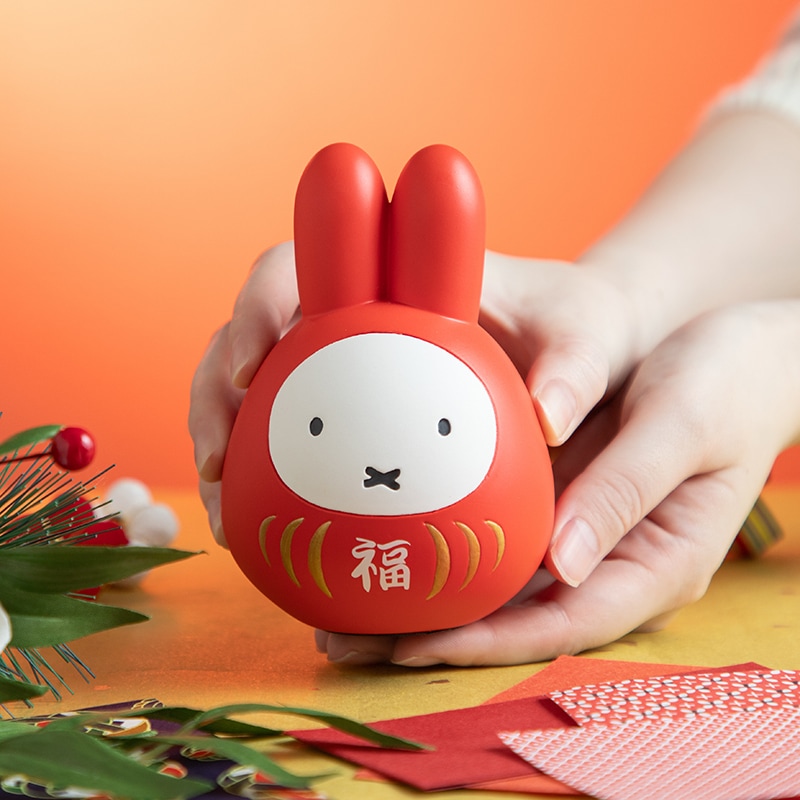 miffy MF 限定 達摩公仔試管花瓶 
