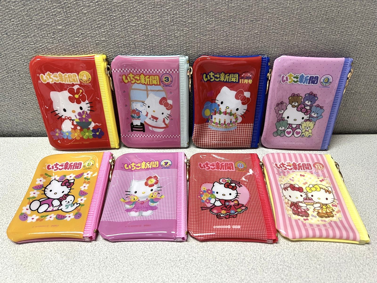 🎌日本直送🎌草莓新聞Hello Kitty迷你 收納包 散子包 卡包 