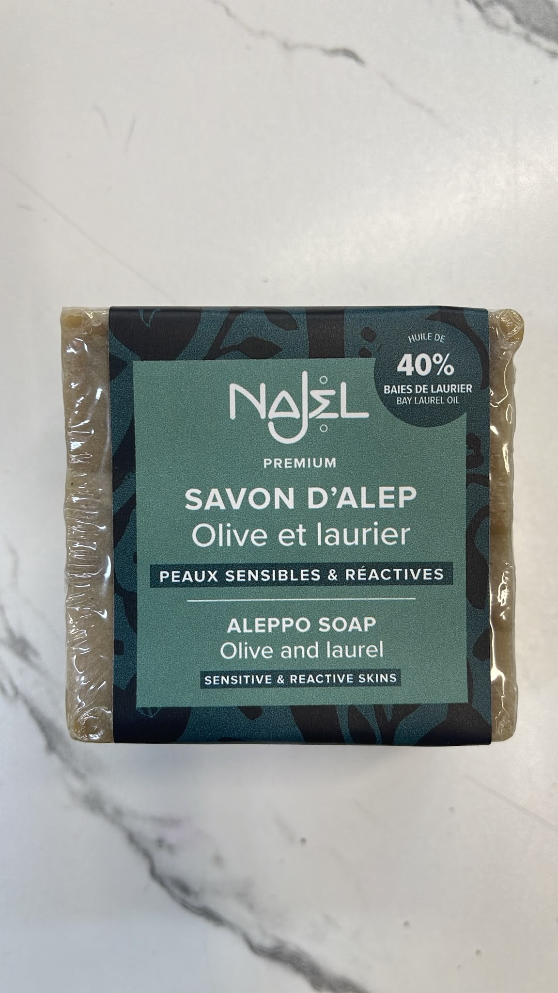 Najel 古皂 40% 月桂油 + 60% 橄欖油 185g