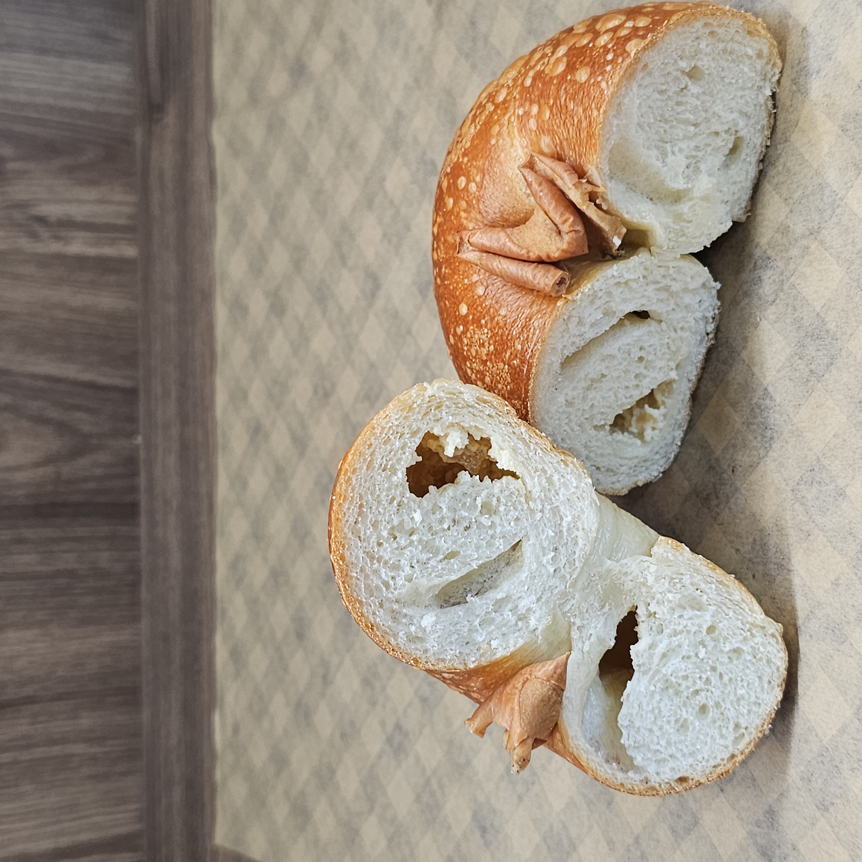 阿嫲｜蘋果乳酪BAGEL｜清甜微酸 滑韌交融