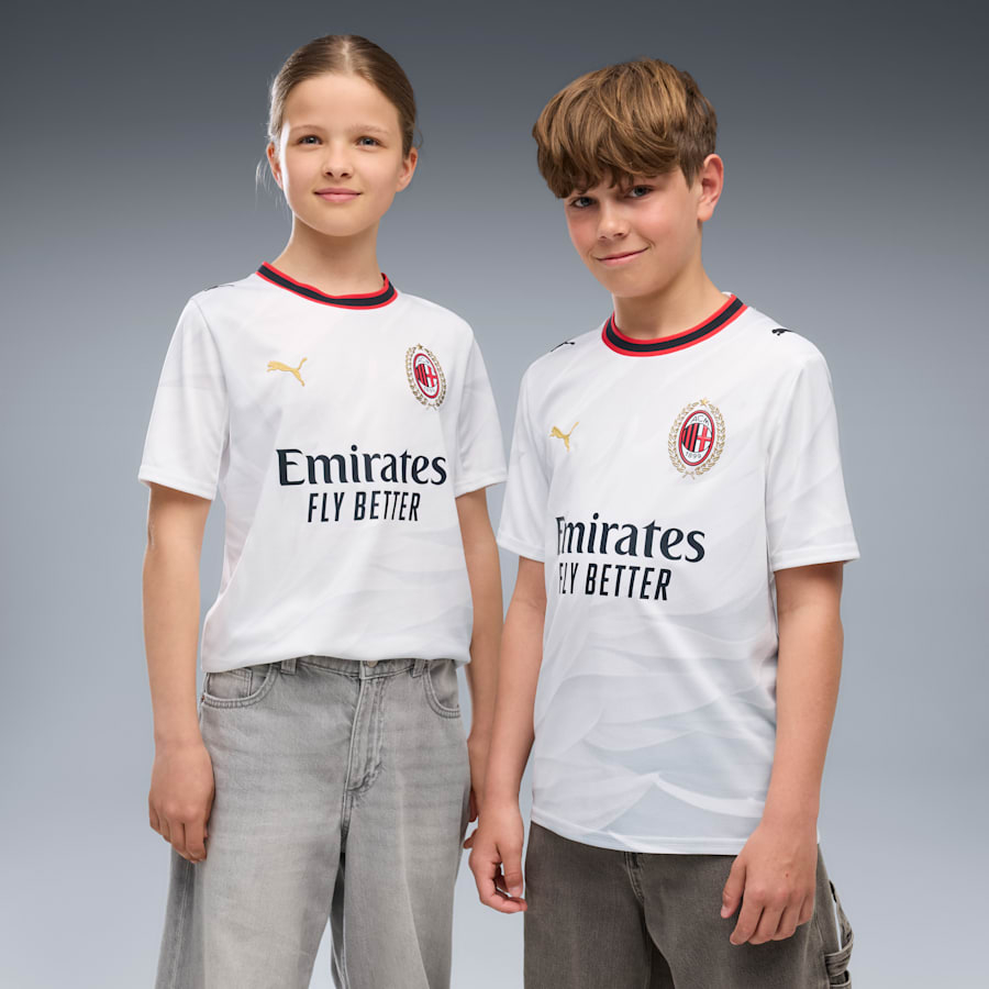 🏆 鳳凰重生 Puma AC Milan AC米蘭 2026-27 作客童裝球迷版球衣 (可加印字章) 