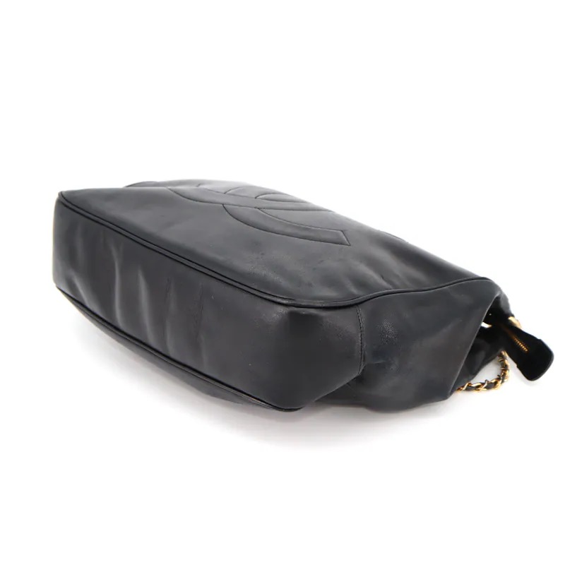 Chanel Coco Mark Lambskin Chain Bag