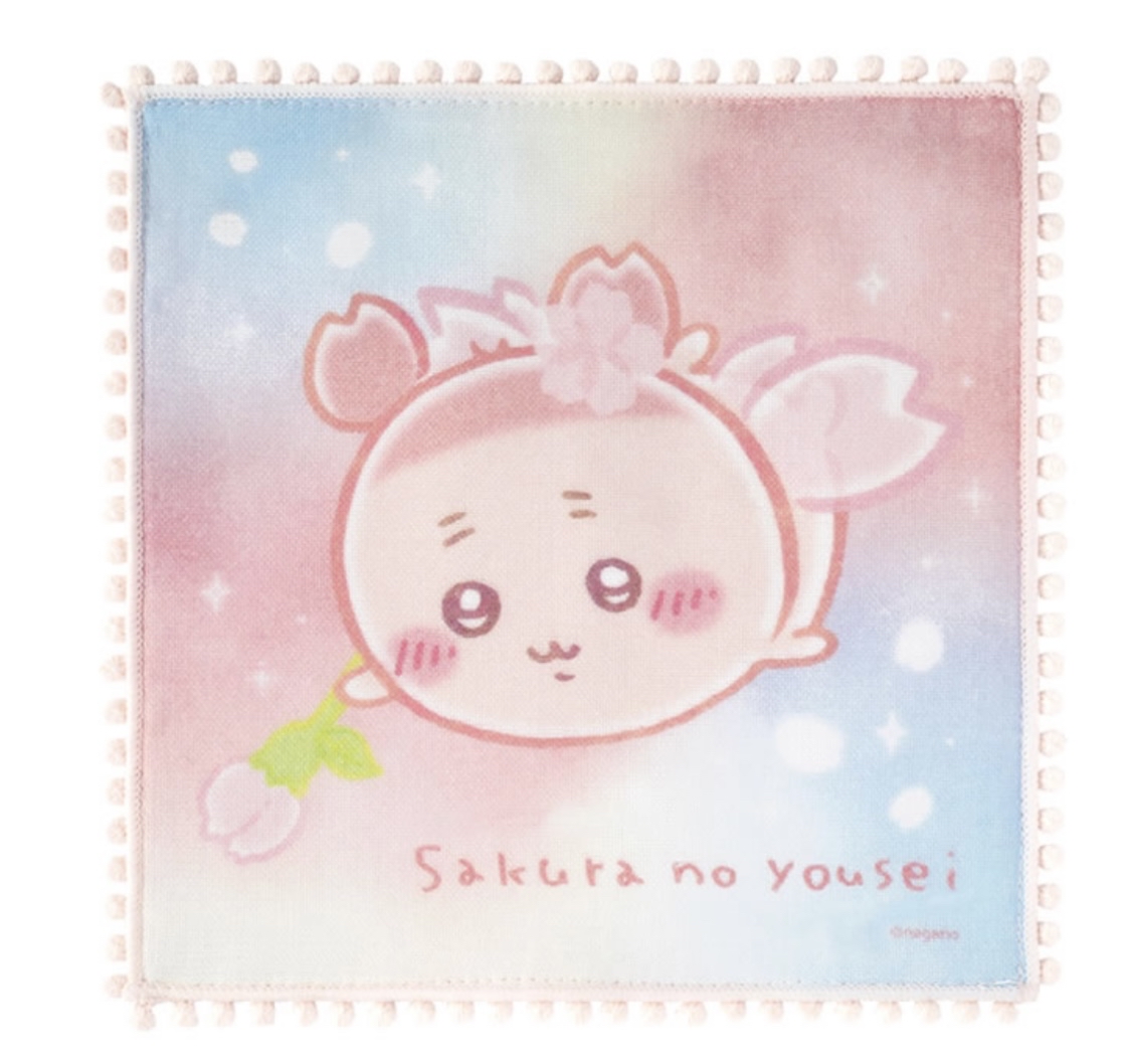 日本預訂📍Chiikawa古本櫻花系列 - 手巾仔 19/3日本開售