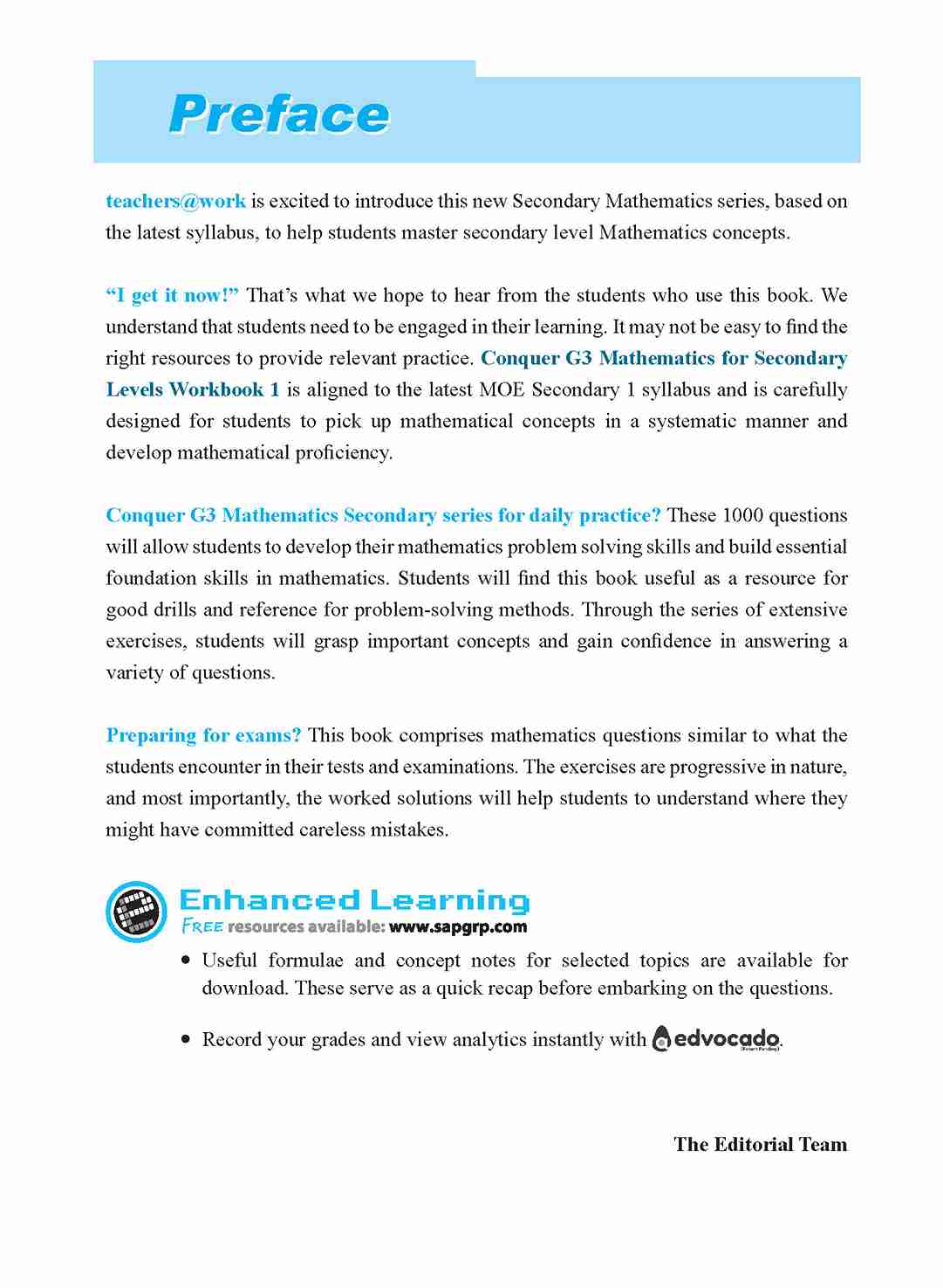 Conquer G3 Mathematics for Secondary 1 