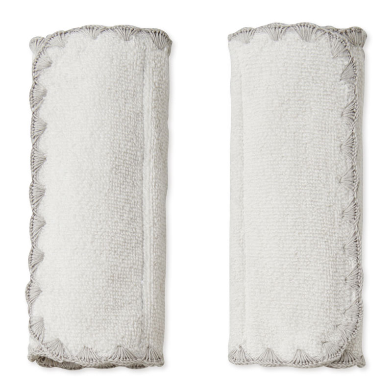 🇯🇵預訂 日本直送🇯🇵木馬刺繡灰色雙面孭帶咬巾肩巾